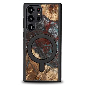 OEM Funda Bewood Unique Para Samsung Galaxy S23 Ultra - Planetas - Plut&oacute;n Con Magsafe