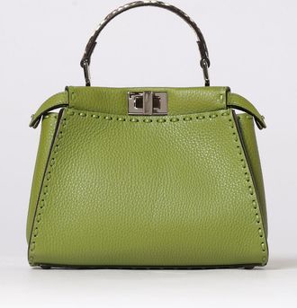 Fendi Borsa Peekaboo Fendi in cuoio romano