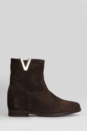 Julie Dee Ankle Boots Inside Wedge