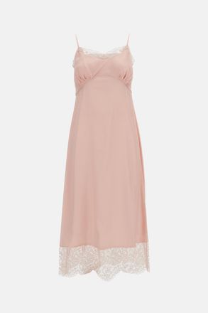 Simone Rocha Abito Sottoveste Con Pizzo