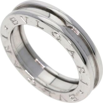 Bulgari White Gold (18K) Band Ring (Pre-Owned)