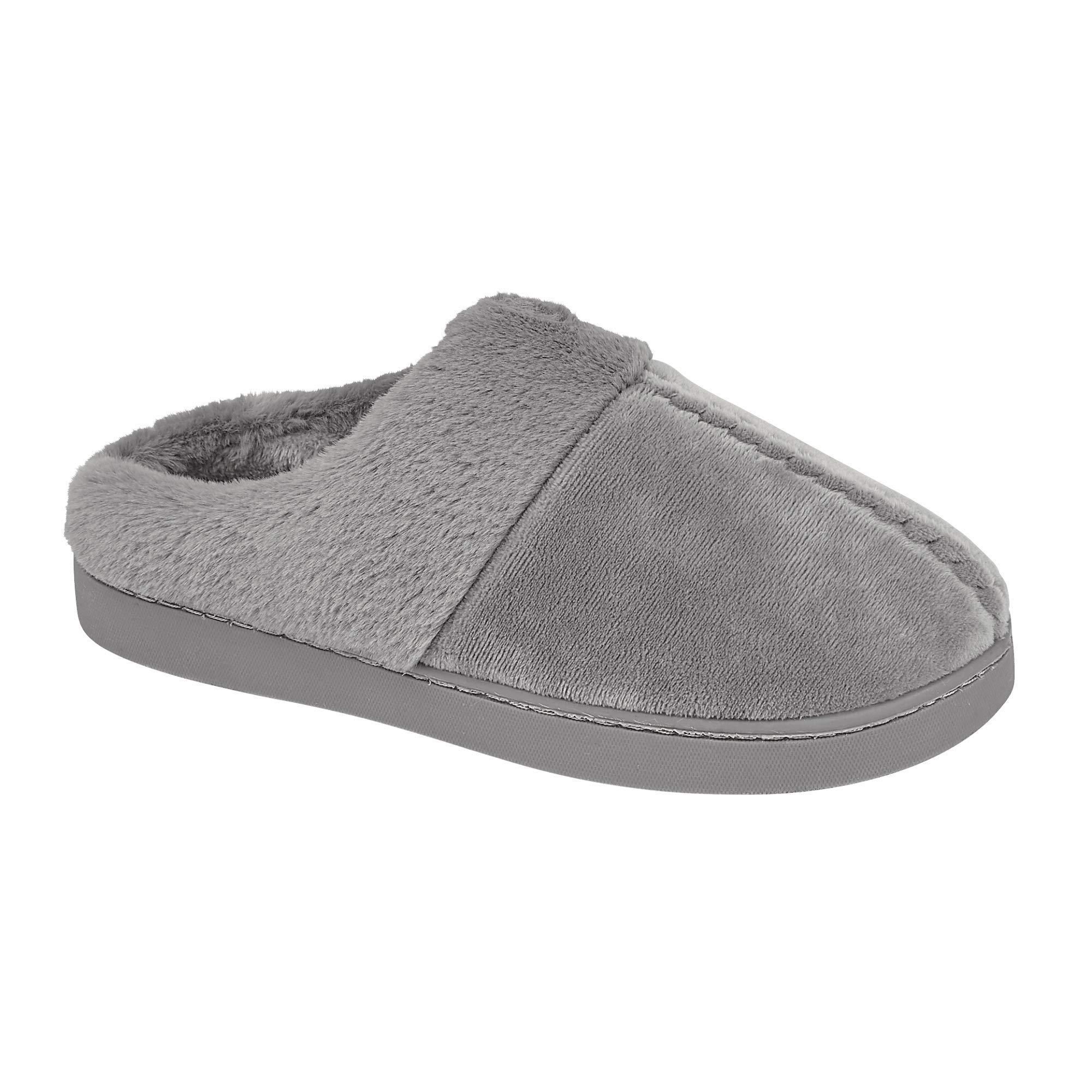 Jo Joe Ladies Chiltern Faux Suede Sheepskin Fur Collar Fleece