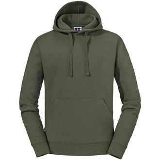 Russell Athletic Russell Heren Authentieke Hoodie (Olijfgroen)