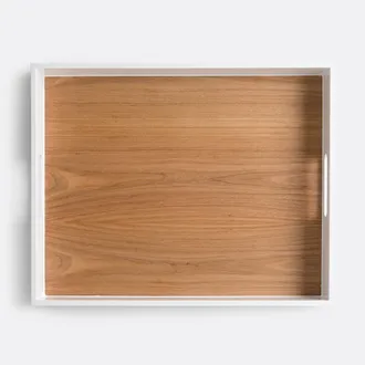 La Redoute Interieurs Rechthoekig dienblad met gelakte randen, Nicolo