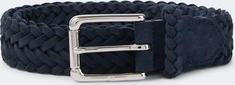 Ralph Lauren Purple Label Cintura in suede intrecciata