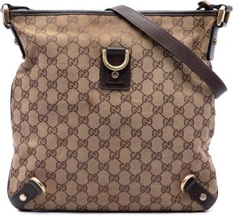 Gucci Pre-owned Gucci GG Canvas Abbey D Ring Crossbody Unisex PQETK94BRT5JZOMO