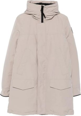 Canada Goose Hooded Logo-patch Coat