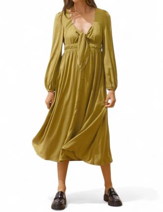 SANCIA The Chantal Dress In Avocado