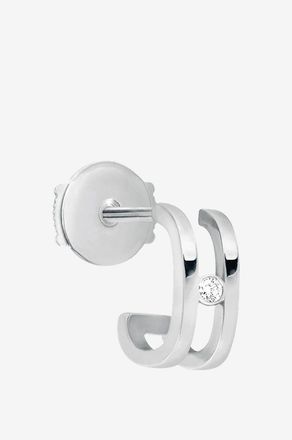 Vanrycke Einzelner Ohrring f&uuml;r links aus Weissgold und Diamant Charlie