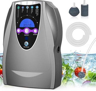 No Brand Dispositivo De Ozono, Dispositivo Multifuncional De Ozono De 1000 Mg/h Para Purificar Aire, Agua, Frutas, Verduras, Cepillos De Dientes Y Acuarios - G