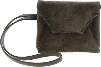 Brunello Cucinelli Suede Bag Charm Accessori Marrone-Donna