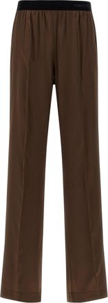 Tom Ford Brown Silk Casual Womens Pants