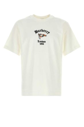 Burberry Off White Graphic T-Shirts