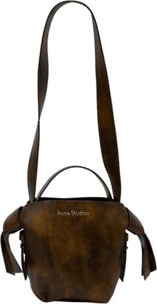 Acne Studios Handbags, female, Brown, Size: ONE SIZE Musubi Mini Bag