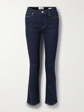 Frame Denim Jeans Slim-fit A Vita Alta Le High - Blu