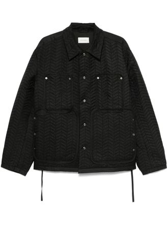 Craig Green quilted jacket - men - Nylon/Cotton - M - Black