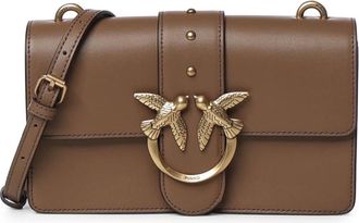 Pinko Pinko, Dames, Tassen, Bruin, Maat: ONE Size