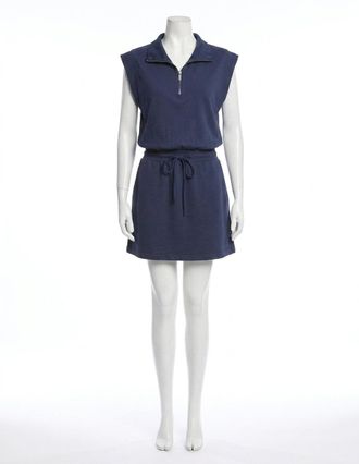 Z Supply Country Club Mini Dress In Navy