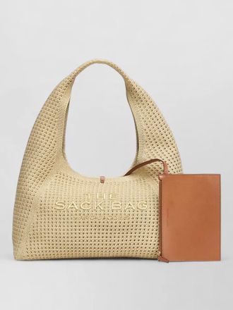 Marc Jacobs the sack crochet shoulder bag woven