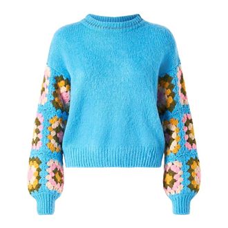 MC2 Saint Barth Maglia - Dames - Ronde hals truien - Blauw - S - Truien & Vesten