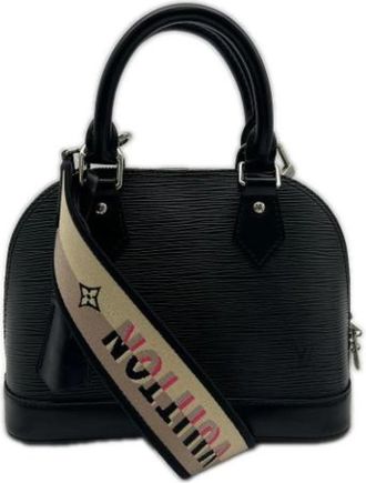 Louis Vuitton Pre-owned Vintage Handbag - Dames - Vintage Handtas - Zwart - ONE Size - Leer - Vintage