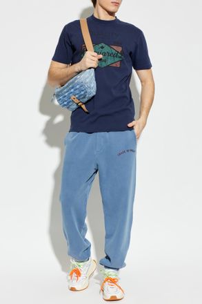 Dsquared2 Sweatpants With Logo, Mens, Blue