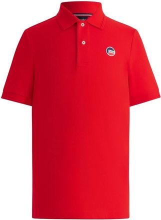 Fusalp Elbin Polo Shirt met korte mouwen - Heren - Polos - Rood - XL - Katoen - Tops
