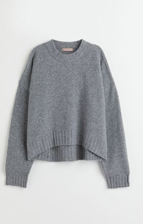 H&M Feinstrickpullover - Grau