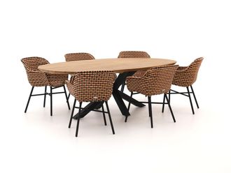 Hartman Hartman Delphine/Stephanie 240cm dining tuinset 7-delig