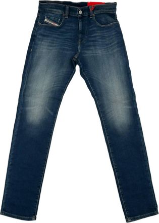 Diesel Mens D-Strukt Skinny Fit Joggers Denim Jeans In Blue