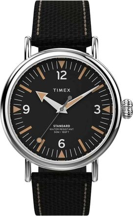 Timex Waterbury Standard - Heren - Horloges - Zwart - ONE Size - Accessoires