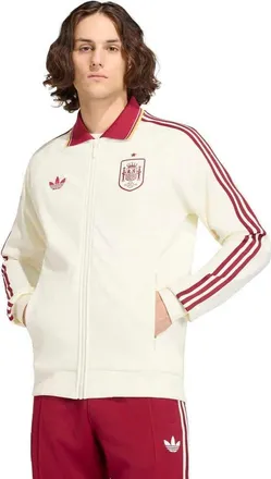 adidas Mens adidas White Spain National Team 2026 Away Full-Zip Anthem Jacket at Nordstrom, Size Medium