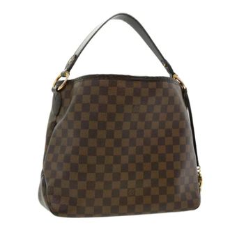 Louis Vuitton Pre-owned Shoulder Bags, female, Brown, Size: ONE SIZE Pre-owned Damier Ebene Shoulder Bag