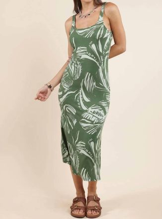 Sadie & Sage Prosper Breezy Mini Dress In Green