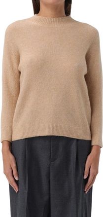 Roberto Collina Brown Longsleeves Sweater