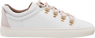 Bally Heidy White Calfskin Low-top Sneakers, Brand Size 40.5 ( US Size 10 )