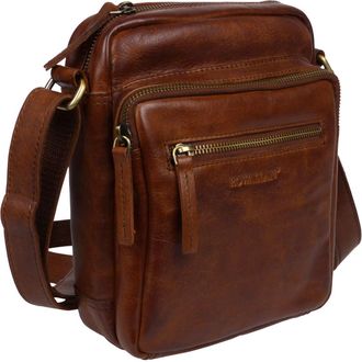 Rowallan of Scotland Mens Leather Cross Body Bag