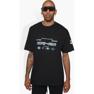 The Celect Hope Over Fear Tee in Black at Nordstrom, Size X-Large