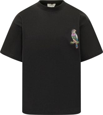 A Paper Kid Black Short Sleeves T-Shirt