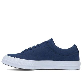 Converse One Star Low Navy White 163368C
