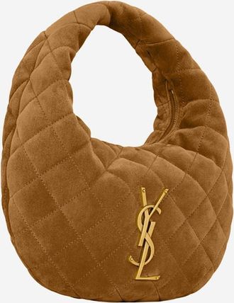 Saint Laurent Womens Handbag Icare Suede Light Brown Handbags Hand Bags