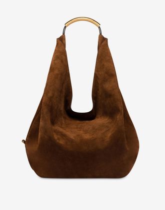 Moschino Moschino Handle Me Large Shoulder Bag - Brown