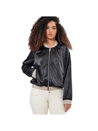 Kaporal damesjasje, omkeerbaar, met bloemenprint