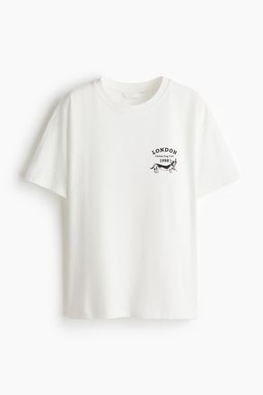 H&M Oversized T-Shirt - White