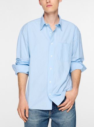 Sunflower Mens Vertical stripes poplin shirt