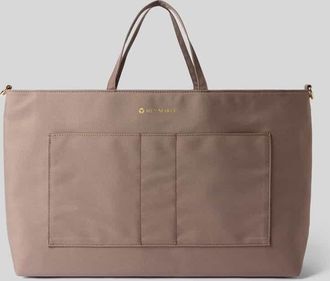 Hey Marly Handtasche mit Logo-Detail in Hellbraun, Gr&ouml;&szlig;e 1