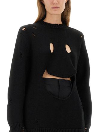 Moschino Virgin Wool Sweater - Black