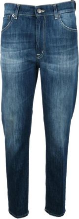 Dondup Slim-fit Jeans - Dames - Slim Fit Jeans - Blauw - W25 - Katoen - Jeans