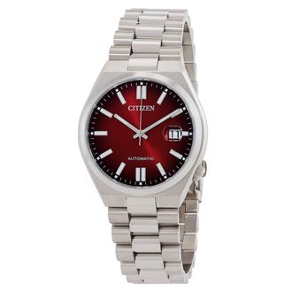 Citizen Tsuyosa Automatic Burgundy Dial Mens Watch NJ0150-56W