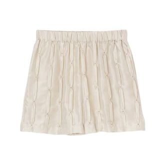 Alysi Short Shorts, female, Beige, Size: 2XS Sand Shorts for Women